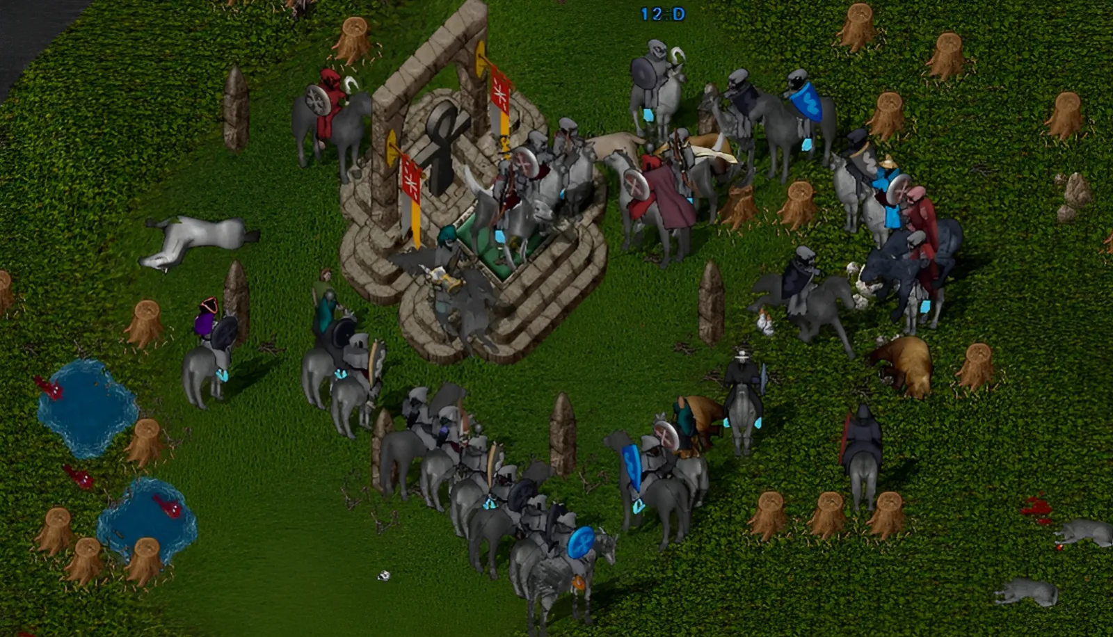 Ultima Online Britannia dünya haritası
